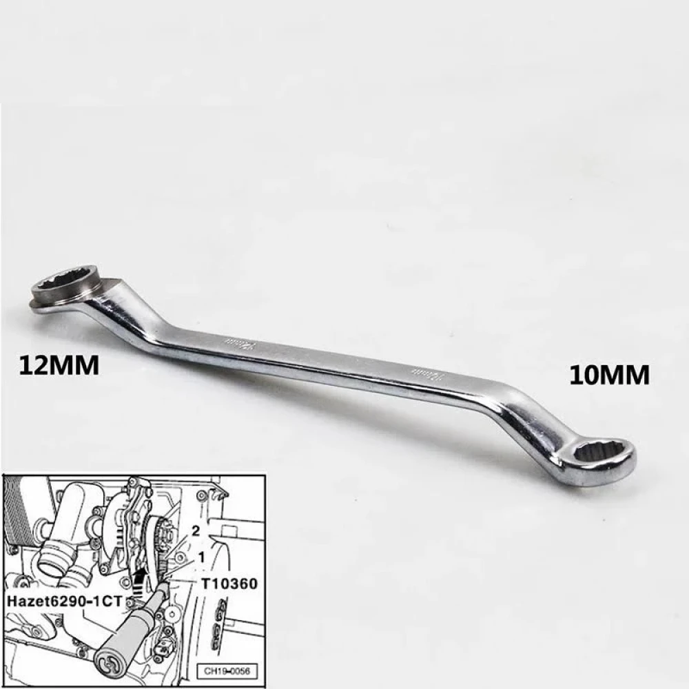 Ključ za remenicu vodene pumpe T10360 12mm kompatibilan s motorom Volkswagen Audi EA888