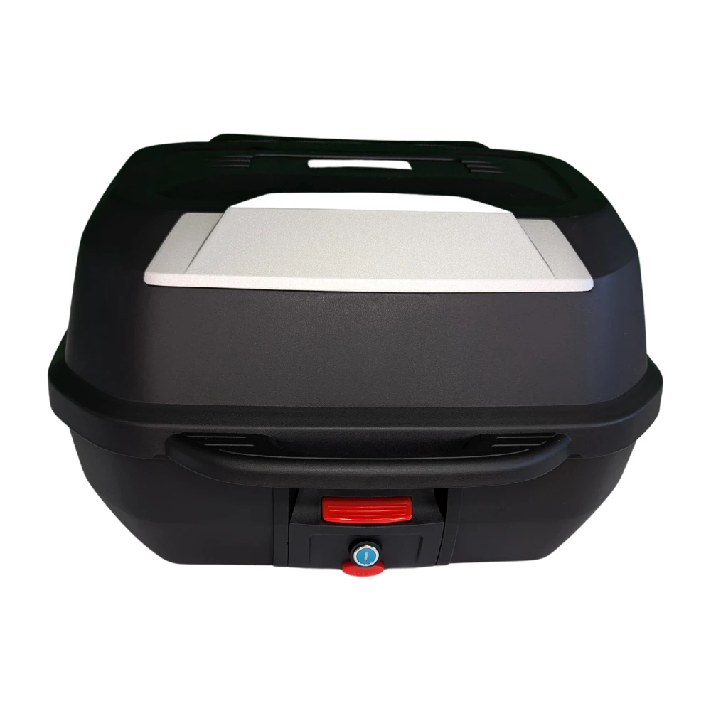 Moto kofer za kacigu 47L - univerzalni top case s bravom i naslonom