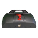 Moto kofer za kacigu 47L - univerzalni top case s bravom i naslonom