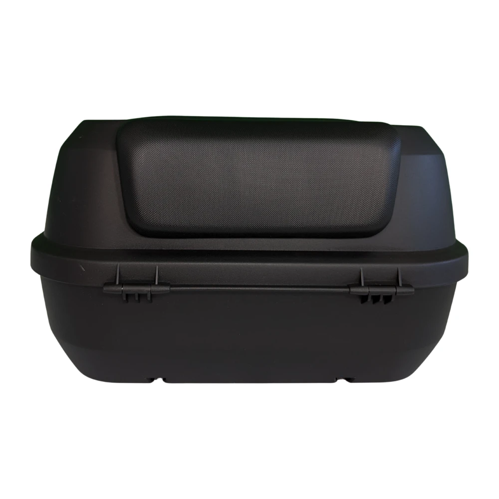 Moto kofer za kacigu 47L - univerzalni top case s bravom i naslonom