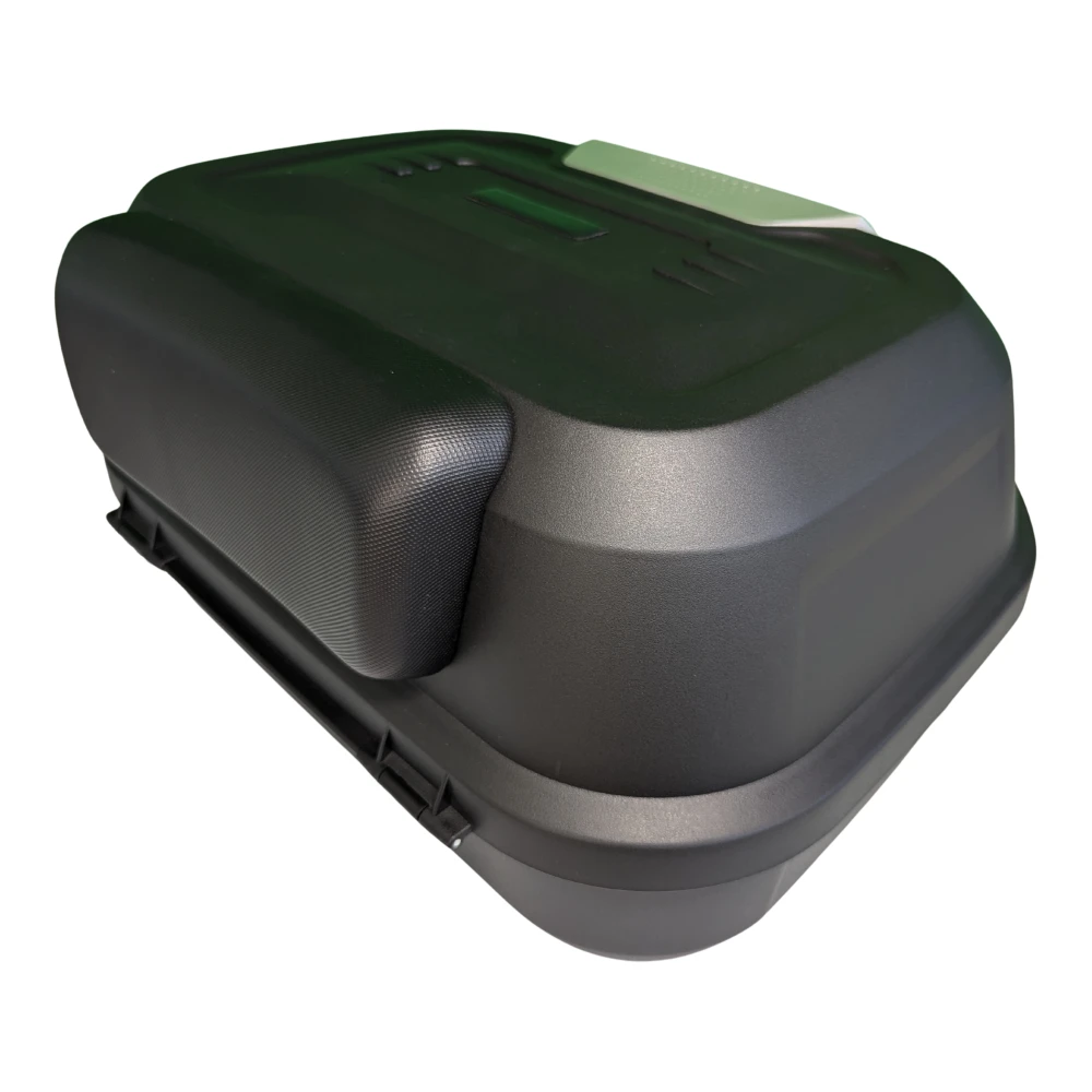 Moto kofer za kacigu 47L - univerzalni top case s bravom i naslonom