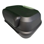 Moto kofer za kacigu 47L - univerzalni top case s bravom i naslonom