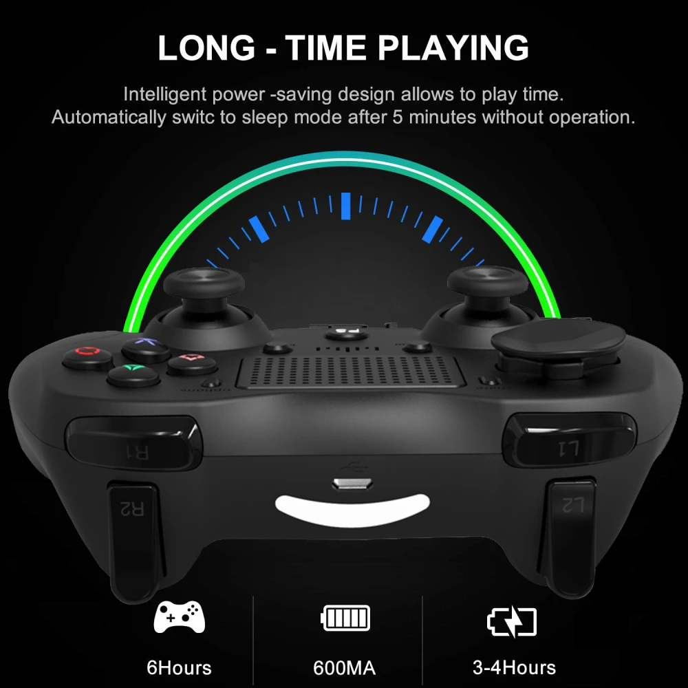 Bežični PS4 kompatibilni kontroler crni DoubleShock 4