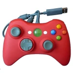 Crveni žični kontroler kompatibilan s Xbox 360 za maksimalnu udobnost i kontrolu