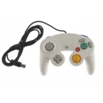 Bijeli GameCube kontroler za Wii s vibracijom - satkit