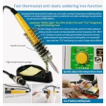 Sunkko 709AD+ točkasti zavarivač 220V sa lemilicom za 18650 baterije