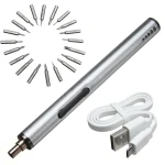Mini električni odvijač bežični USB punjivi 3 LED multifunkcijski 22u1 set