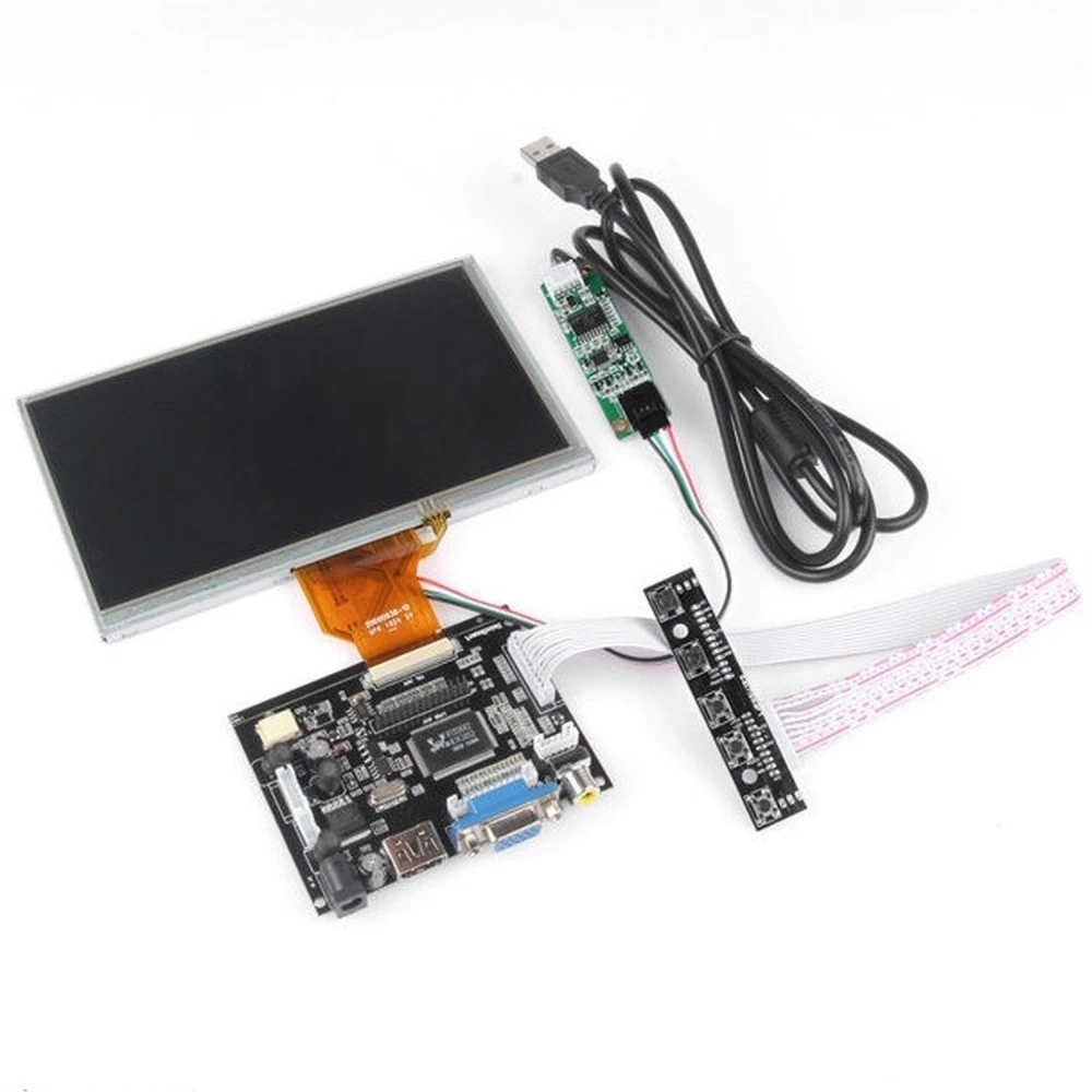 7-inčni TFT LCD monitor za Raspberry Pi s dodirom