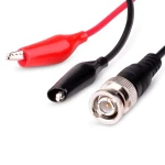 Sonda y cables incluidos con el osciloscopio digital DSO138 ensamblado