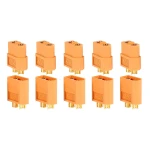 Pack 10 XT60 konektora (5 ženski + 5 muških) za LiPo baterije Amass