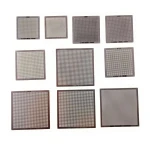 Pakiranje 10 univerzalnih BGA šablona za reballing 0,3 do 0,76 mm