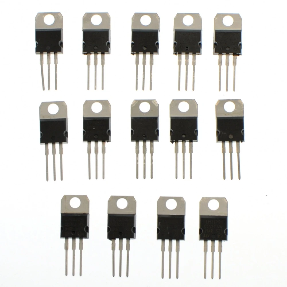 Pack 14 stabilizatora napona TO220 - modeli L7805 do L7824 i LM317T