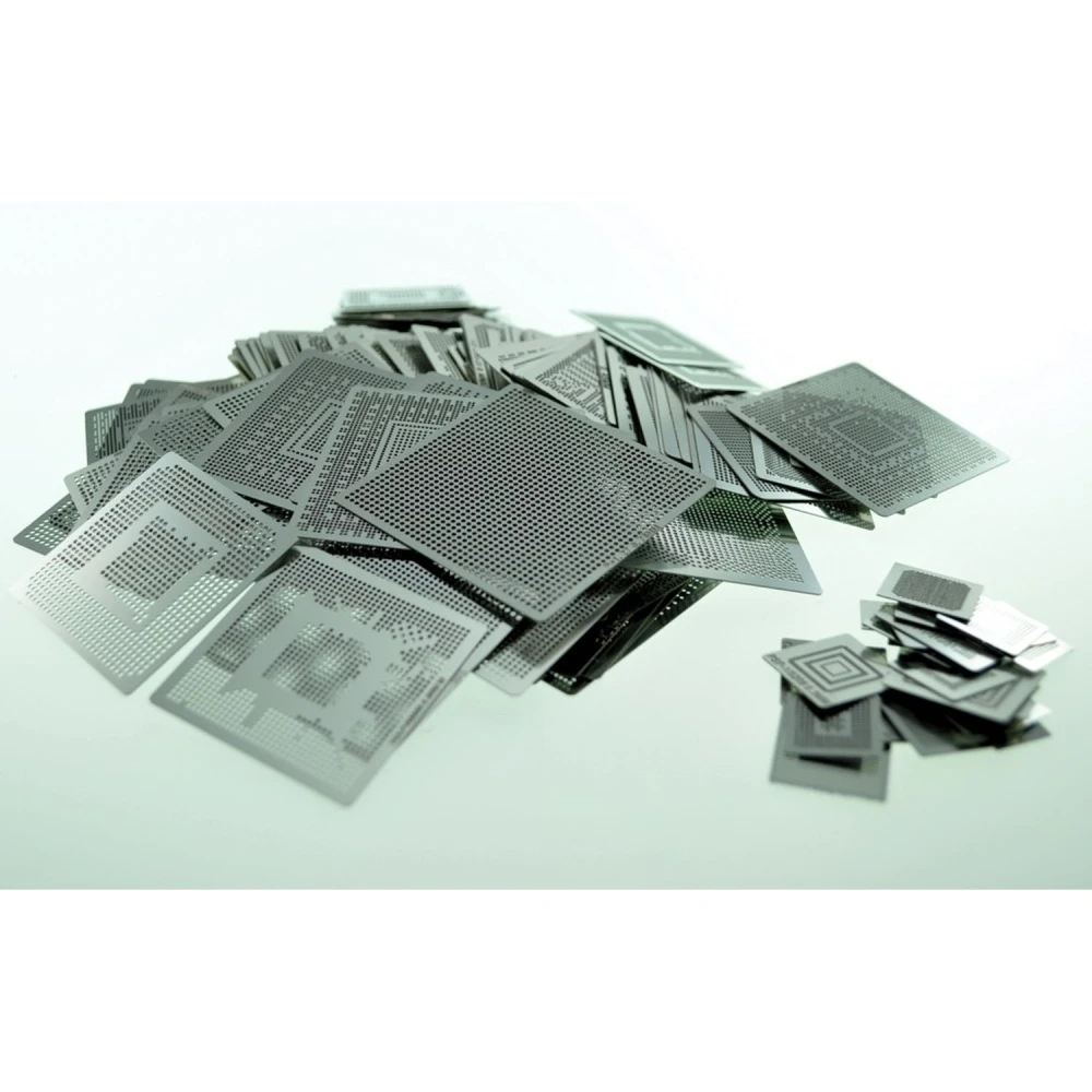 Pack 204 stencils za direktnu toplinu - šablone za elektroničko lemljenje