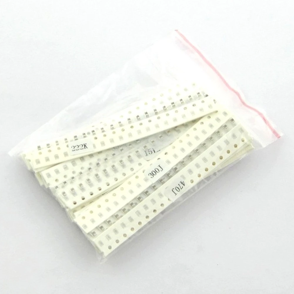 Set SMD 0805 kondenzatora - 700 kom s 35 različitih vrijednosti od 1pF do 10uF