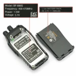 Pack doble de walkie talkies Baofeng BF-888S con cargadores y auriculares