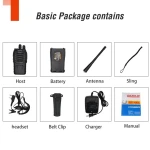 Pack od 2 walkie-talkieja Baofeng BF-888S Dual Band UHF 5W sa slušalicom