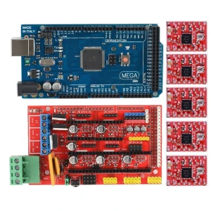 satkit Pack Reprap RAMPS 1.4 + Arduino Mega + 5 A4988 drivera za 3D printere