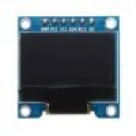 OLED zaslon 0.96 inča bijeli SPI modul 12864 LED za Arduino satkit