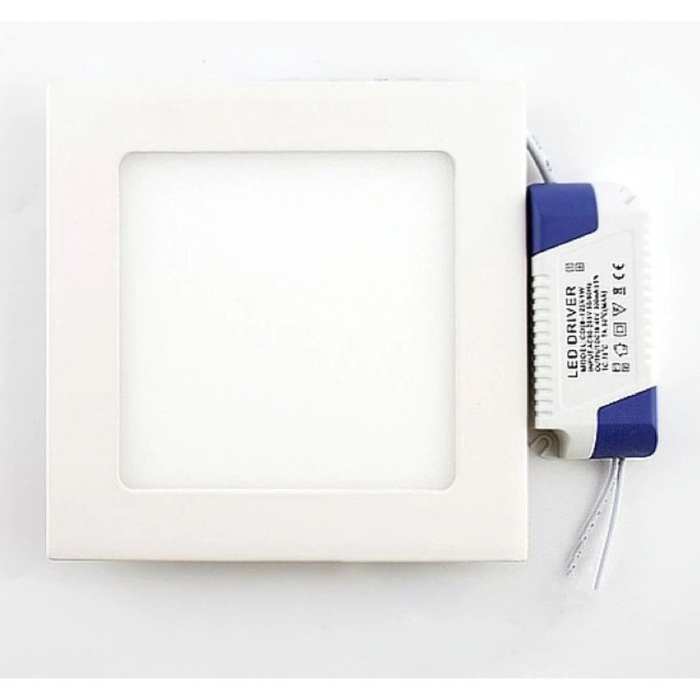 Kvadratna LED ploča superslim 12W hladno bijela 6000K