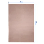 PCB ploča bakar 20x30cm jednostrana od FR4 stakloplastike za DIY