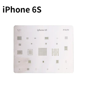 IC stencil ploča iPhone 6S za BGA popravak s predloškom za izravnu toplinu