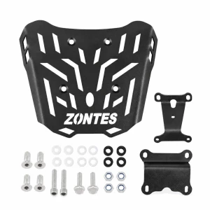 Stražnji Nosač Prtljage Zontes 150X / 125X — Željezna Rešetka 4 mm, Crna