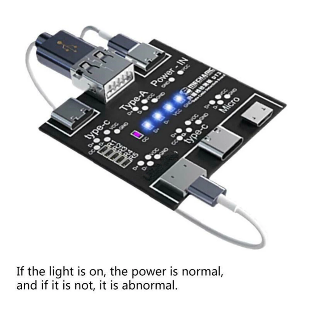Mechanic DT3 tester USB kabela za iPhone, Micro USB i Type C