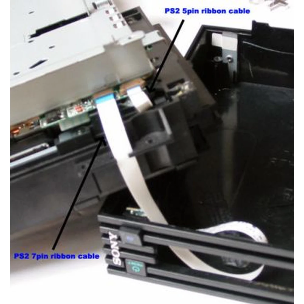PS2 7pin Ribbon Cable Eject Reset V4 a V8 - Zamjenski dio za PlayStation 2