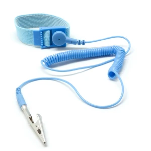 Podesiva antistatička narukvica s kabelom za uzemljenje za elektroniku