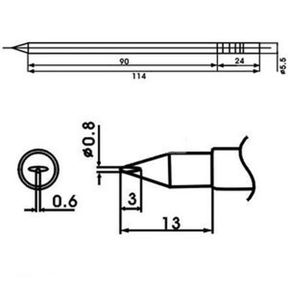 Aoyue LF-08LD lemilica s ugrađenim grijačem za stanice za lemljenje