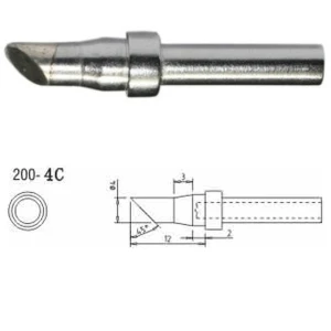 Rezervni vrh lemilice Mlink S4 MOD 200-4C kompatibilan s Quick 203h i Atten at150d