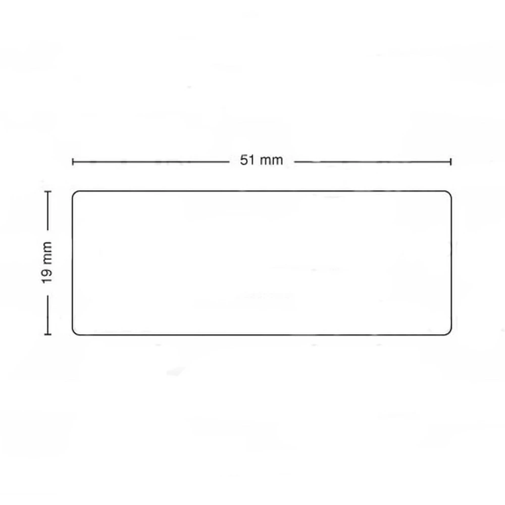 Rola od 500 kompatibilnih ljepljivih etiketa Dymo 11355 19mm x 51mm