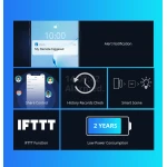 Bežični senzor za vrata i prozore SONOFF DW2 RF za kućni alarm