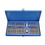 Set 40-dijelni Torx bitovi za šesterokutne vijke Bit 1/2'' 3/8'' za auto