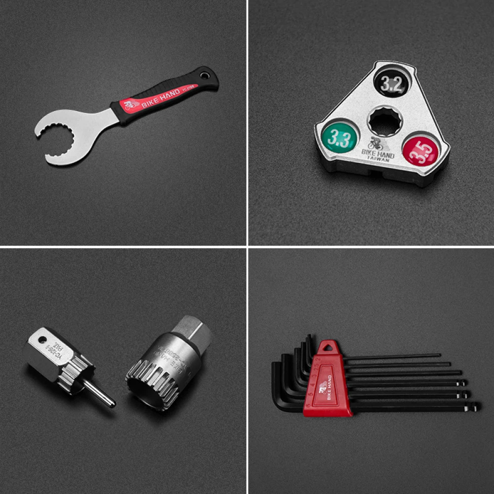 Set alata za bicikl 18 u 1 Bikehand - višenamjenski set
