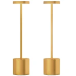 Set prijenosnih LED stolnih lampi na punjenje s 3 podesive boje