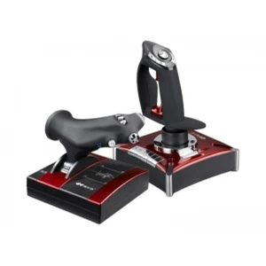 Dvostruki joystick sustav za upravljanje letom za PC s gamepadom i dvostrukim gasom
