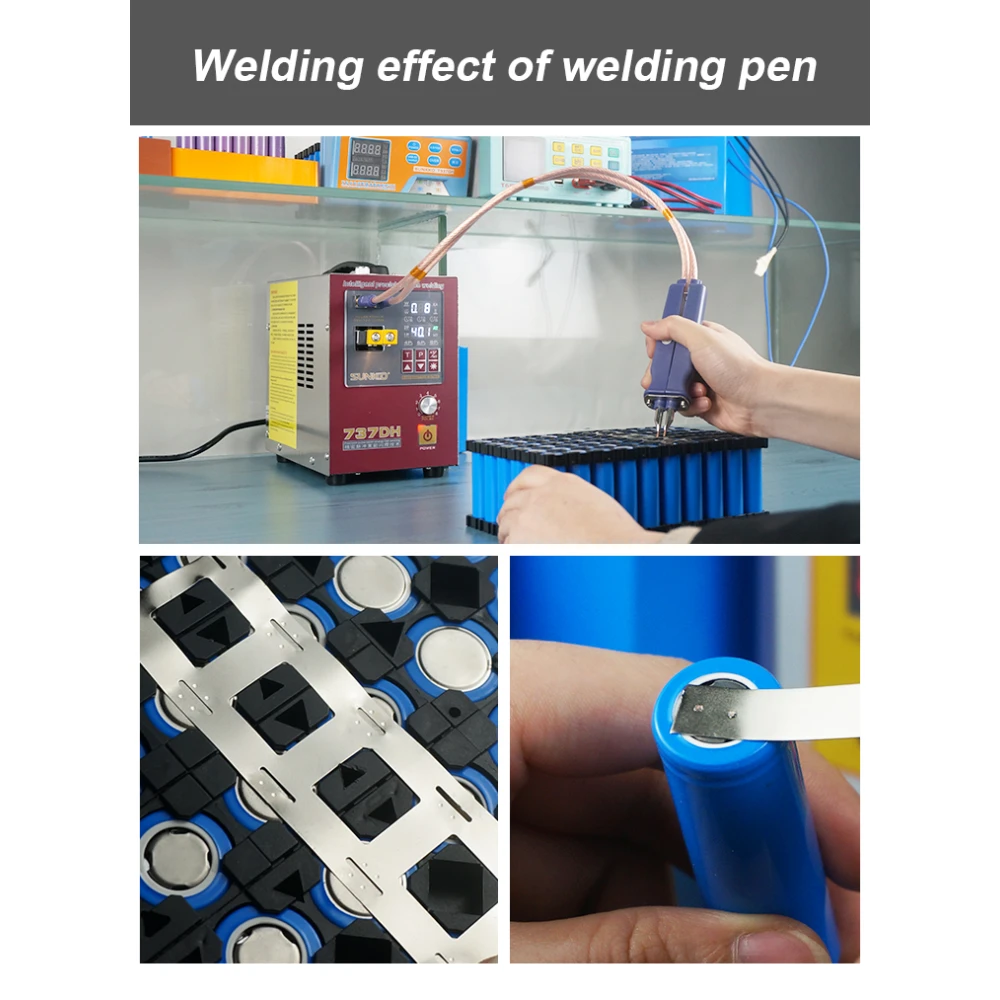 Sunkko 737DH točkasti zavarivač za izradu 18650 14500 21700 baterija
