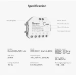 SONOFF DUAL R3 pametni dvostruki prekidač s mjerenjem snage i kućnu automatizaciju