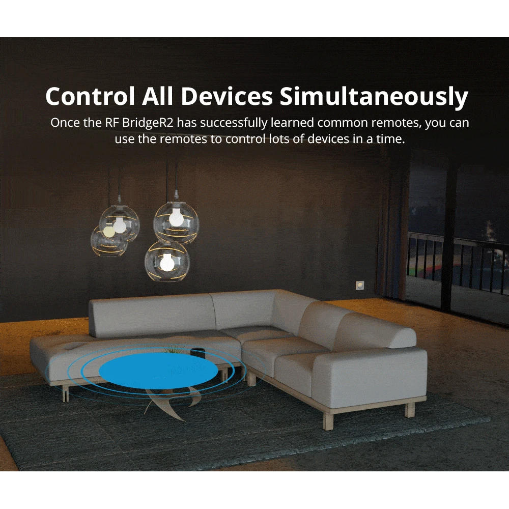Sonoff RF Bridge R2 433MHz WiFi - RF i WiFi most