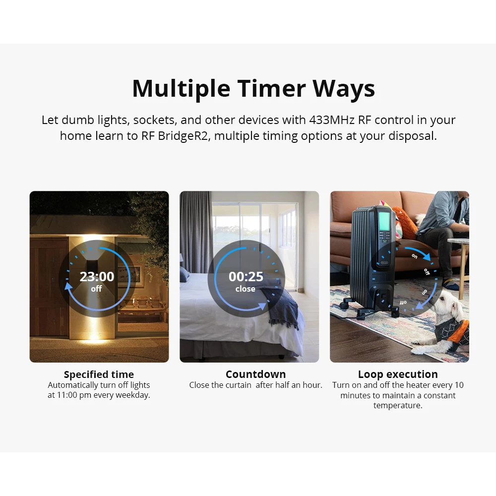 Sonoff RF Bridge R2 433MHz WiFi - RF i WiFi most