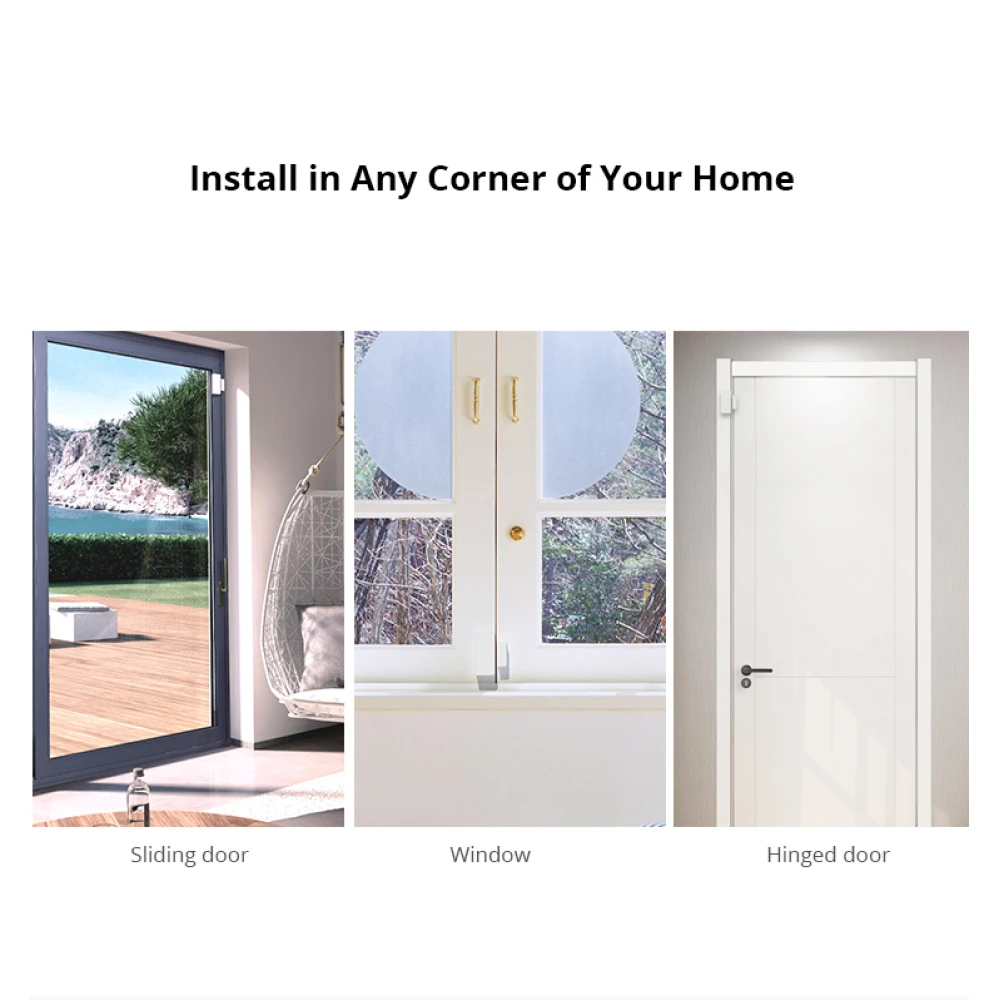 SONOFF SDW2 WiFi senzor za otvaranje vrata i prozora bežični