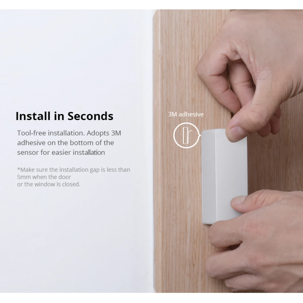 SONOFF SDW2 WiFi senzor za otvaranje vrata i prozora bežični