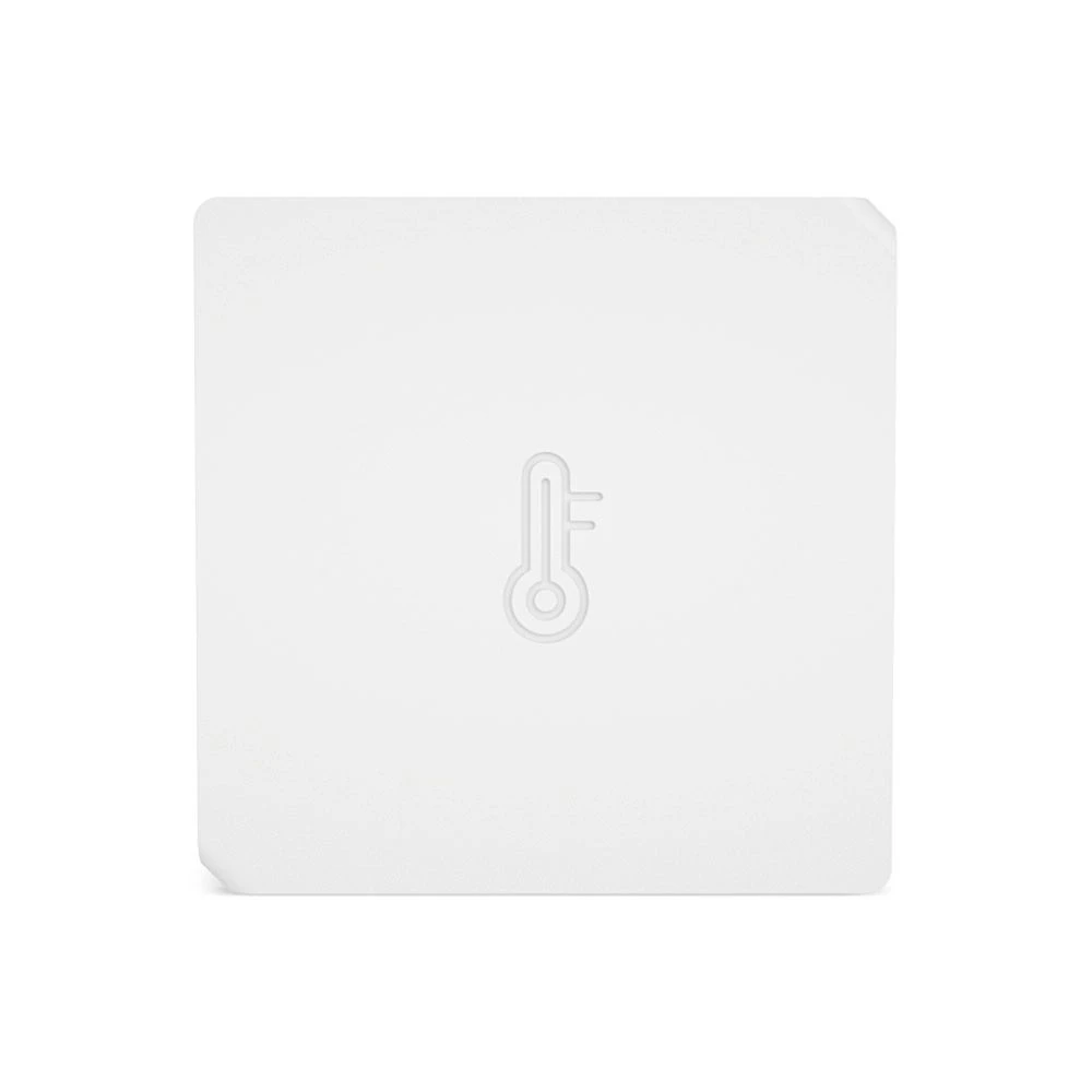 Vista frontal del SONOFF SNZB-02 sensor de temperatura y humedad ZigBee