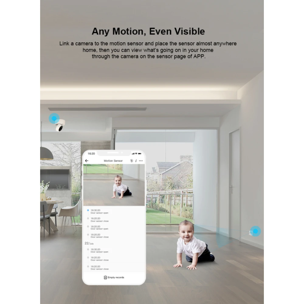 Empaque del sensor de movimiento inalámbrico SONOFF SNZB-03 ZigBee
