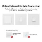 SONOFF ZBMINI ZigBee mini pametni prekidač za upravljanje rasvjetom 2-smjerni