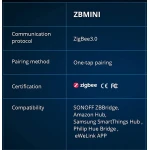 SONOFF ZBMINI ZigBee mini pametni prekidač za upravljanje rasvjetom 2-smjerni