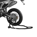 Vista lateral del soporte elevador de rueda trasera para motos TSX TOOL