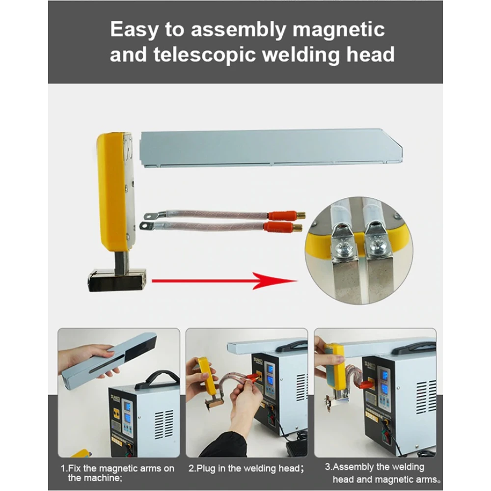 SUNKKO 738AL: točkasti zavarivač za litijske baterije 18650