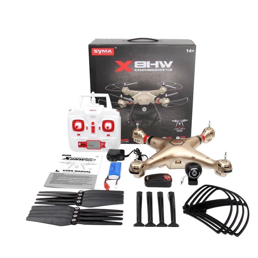 Syma X8hw dron quadcopter FPV s HD WiFi kamerom